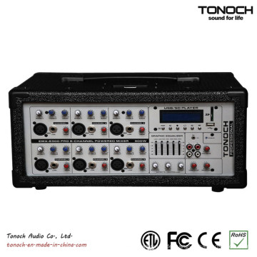 Tonoch 6 Kanäle Power Box PA Mixer